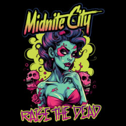 Raise The Dead - PR01 Portrait 8cm x 12cm Rectangle Sew-On Patch Design