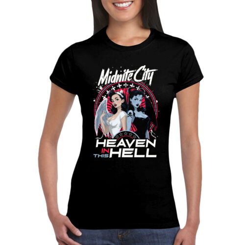 Heaven In This Hell - GD72 Softstyle® Ladies' T-Shirt Thumbnail