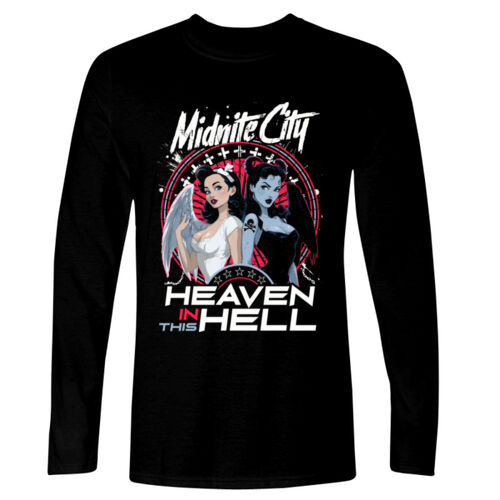 Heaven In This Hell - GD11 Softstyle® Adult Long Sleeve T-Shirt Thumbnail