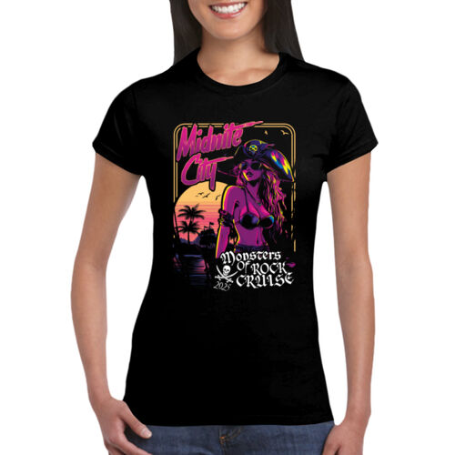 Monsters Of Rock Cruise 2025 - GD72 Softstyle® Ladies' T-Shirt Thumbnail