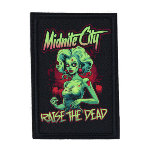 Raise The Dead - PR01 Portrait 8cm x 12cm Rectangle Sew-On Patch Thumbnail