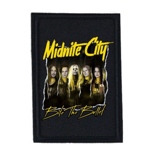 Bite The Bullet - PR01 Portrait 8cm x 12cm Rectangle Sew-On Patch Thumbnail