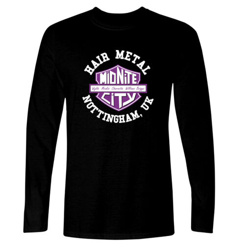 Hair Metal - GD11 Softstyle® Adult Long Sleeve T-Shirt Thumbnail