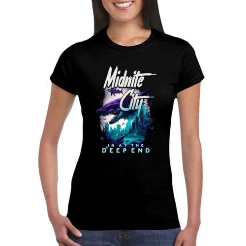 In At The Deep End - GD72 Softstyle® Ladies' T-Shirt Thumbnail