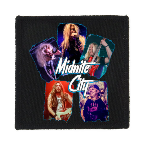 Tearin' Up The Neighbourhood - PS01 8cm Square Sew-On Patch Thumbnail